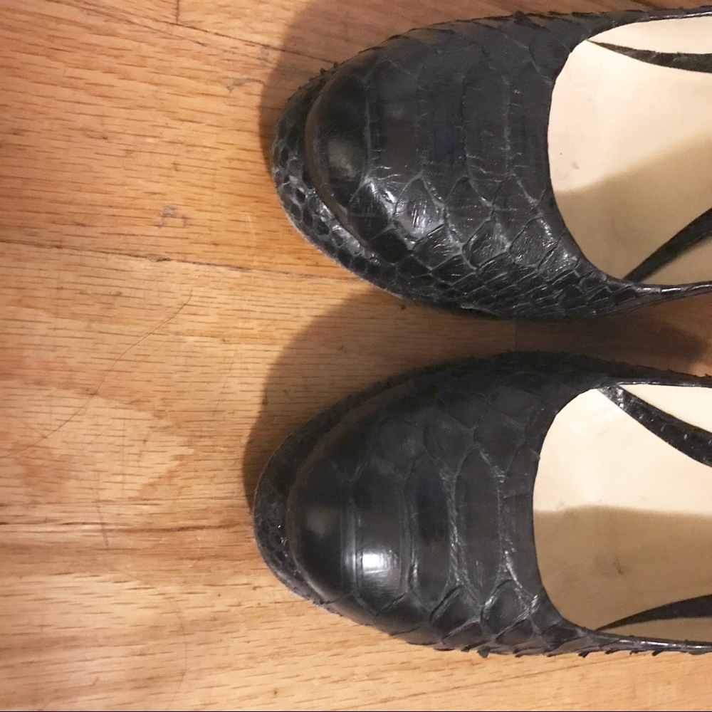 Exclusive Alexandre Birman Python Platforms - image 4